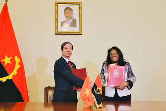 Thống nhất một số hướng hợp tác mới giữa Việt Nam và Angola