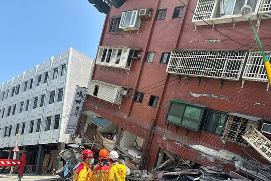 Điểm lại những trận động đất mạnh nhất lịch sử Đài Loan