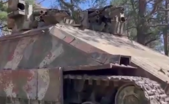 Quân đội Nga tìm thấy xe chiến đấu từng được coi là 'đột phá' của Ukraine