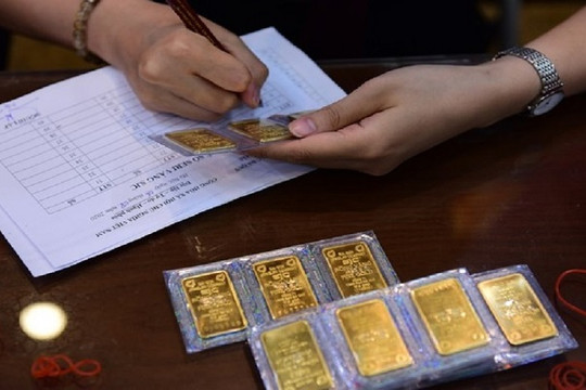 Giá vàng hôm nay 9/4 tăng mạnh gần 1 triệu đồng/lượng
