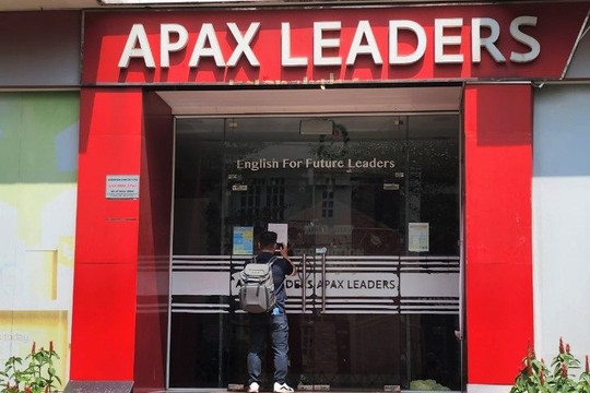 TP HCM: Giải thể 20 trung tâm Anh ngữ Apax Leaders