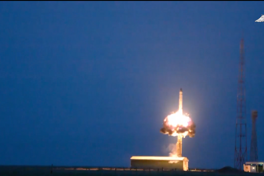 Video: Nga phóng thành công ICBM bí mật
