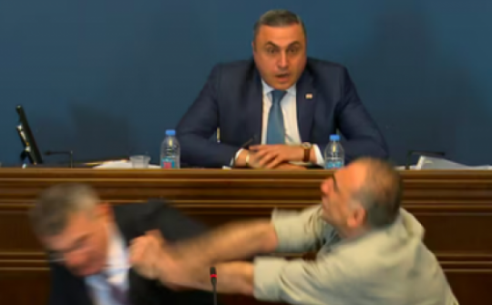 Các nghị sĩ Georgia ẩu đả giữa cuộc họp quốc hội
