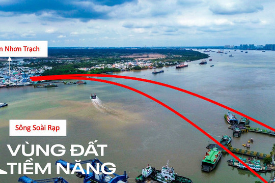 Khu vực sẽ xây cầu kết nối TP.HCM với huyện có nhiều khu công nghiệp nhất Việt Nam