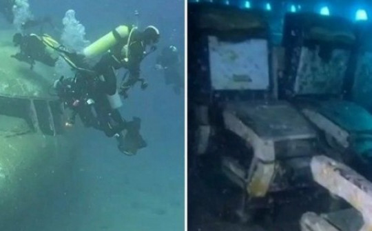 Bên trong chiếc máy bay chìm sâu dưới đáy biển bị nhầm là MH370