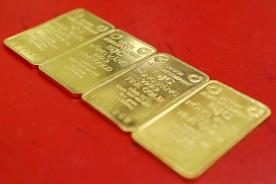 Ngân hàng Nhà nước hạ giá tham chiếu đấu thầu vàng miếng trong phiên ngày mai