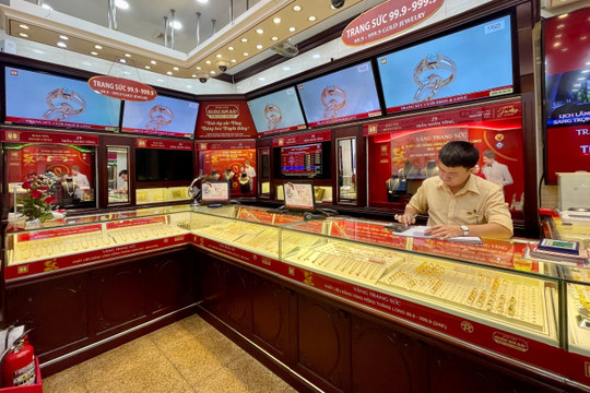 Thị trường Hà Nội trầm lắng trong ngày đấu thầu 16.800 lượng vàng