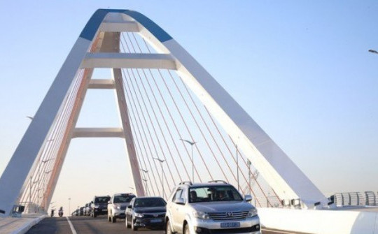 Chính thức thông xe cầu nối trung tâm Cần Thơ gần 800 tỷ đồng