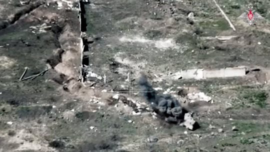 Video: UAV Nga tấn công các vị trí Ukraine ở Donbass