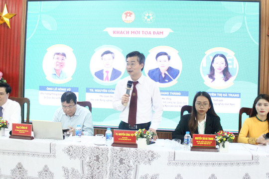 Lãnh đạo Học viện Nông nghiệp Việt Nam khuyên sinh viên chủ động tạo việc làm