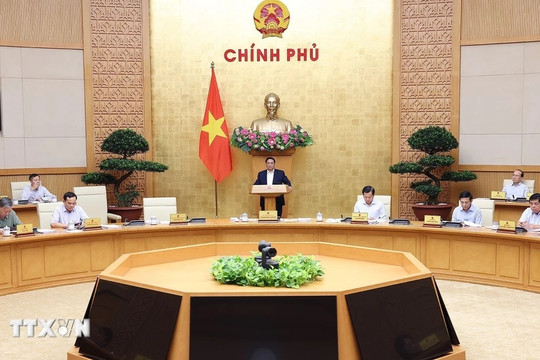 Thủ tướng chủ trì Phiên họp Chính phủ thường kỳ tháng 4 năm 2024