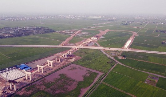 Cao tốc CT 08 qua Nam Định - Thái Bình cần giải phóng 509 ha đất, xây 9 cầu và 5 nút giao, hoàn thành vào năm 2027