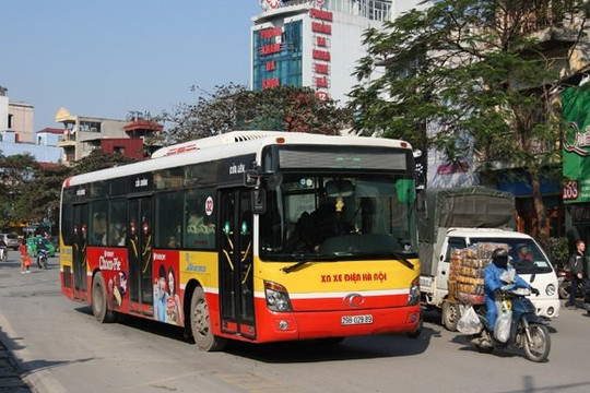Buýt nhanh BRT và 24 tuyến buýt thường được Hà Nội thí điểm vé điện tử