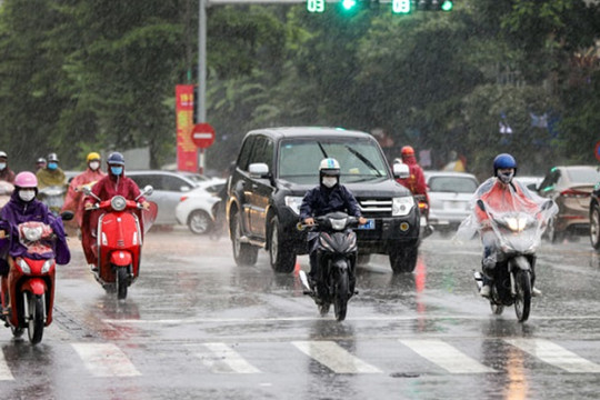 Thời tiết hôm nay 6/5: Bắc Bộ nhiều nơi mưa to, Nam Bộ ngày nắng
