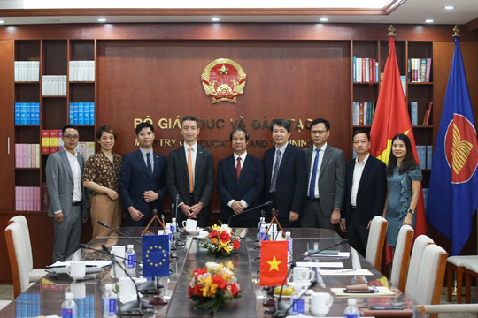 Tích cực thúc đẩy hơn nữa hợp tác giáo dục giữa Việt Nam và EU