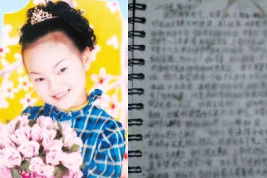 Nữ thần đồng Trung Quốc tự tử ở tuổi 14, để lại thư tuyệt mệnh đẫm lệ