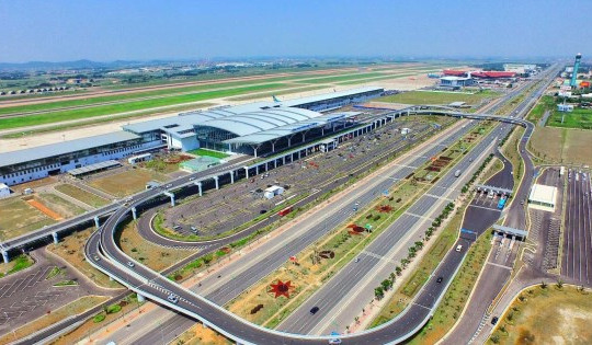 Khởi công dự án mở rộng nhà ga T2 sân bay Nội Bài gần 5.000 tỷ đồng