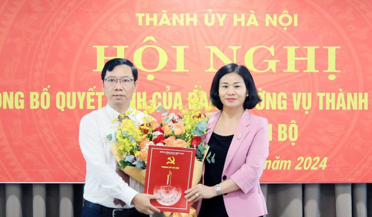 Ông Nguyễn Hoàng Sơn giữ chức Phó Trưởng ban Tuyên giáo Thành uỷ Hà Nội