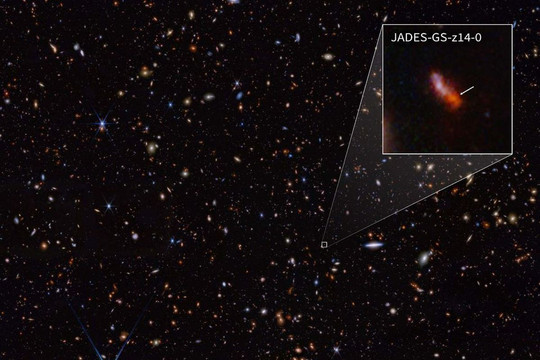 James Webb phát hiện hai thiên hà sớm nhất từng biết trong vũ trụ