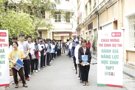 Phổ điểm kỳ thi đánh giá năng lực năm 2024 của Đại học Quốc gia Hà Nội