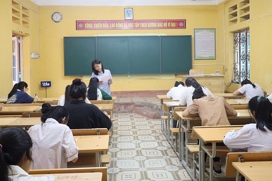 Gợi ý đáp án môn Toán thi vào lớp 10 của Phú Thọ