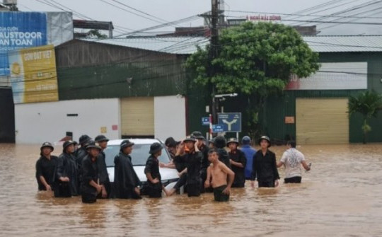 Công điện hỏa tốc ứng phó với lũ trên sông ở Hà Giang