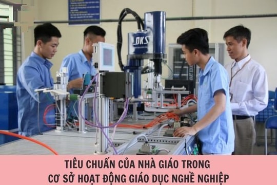 Nhiều điểm mới trong quy định nhà giáo giáo dục nghề nghiệp