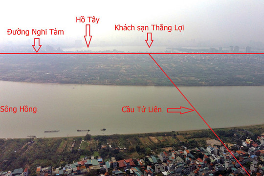 Hà Nội đã giao lập báo cáo khả thi xây cầu Tứ Liên