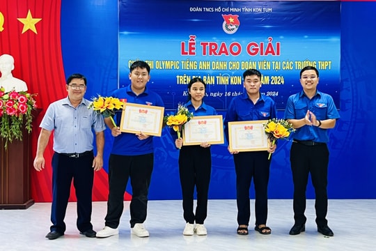 7.273 học sinh tranh tài tại cuộc thi Olympic tiếng Anh