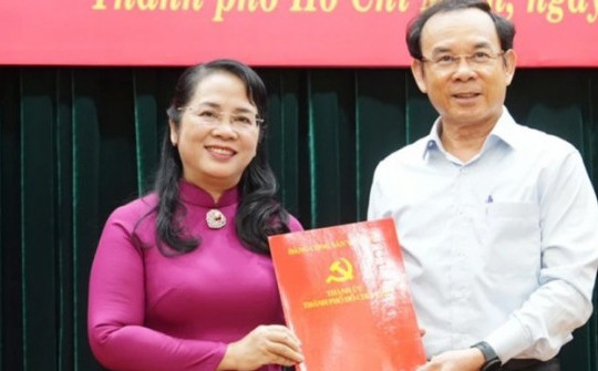 Bà Trần Kim Yến làm Chủ nhiệm Ủy ban Kiểm tra Thành ủy TP.HCM