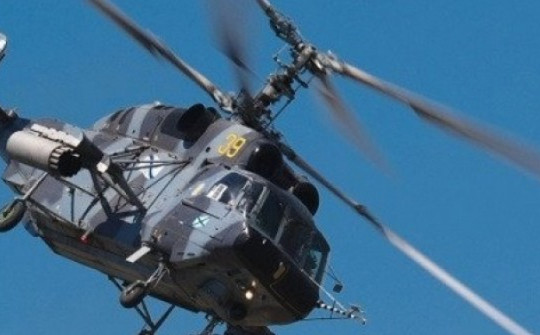Trực thăng Ka-29 của Nga rơi ở Biển Đen nghi bị đồng đội bắn nhầm