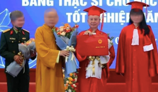 ĐH Luật Hà Nội: Thượng toạ Thích Chân Quang hoàn thành chương trình học tiến sĩ trước thời hạn