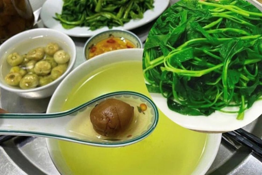 Rau muống giúp phòng chống bệnh thiếu máu