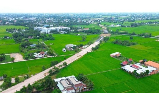 Hình hài đường Hồ Chí Minh sau hơn 7 tháng tái khởi công tại huyện Đức Hòa, Long An
