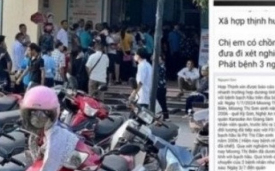 Xử phạt người đăng tin 'dân xếp hàng dài chờ xét nghiệm bạch hầu ở Bắc Giang'