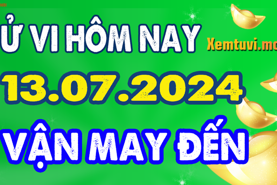 Tử vi ngày 13/7/2024 của 12 con giáp thứ 7: Thân buồn rầu, Tý rủng rỉnh