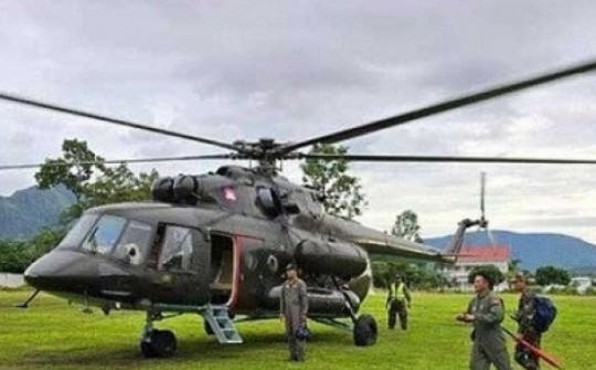 Trực thăng quân sự của Campuchia bị rơi, 2 phi công mất tích