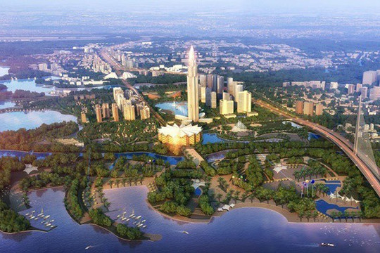 Thông tin mới nhất về "siêu dự án" Thành phố thông minh 4,2 tỷ USD ở Đông Anh - nơi có tòa tháp tài chính cao 108 tầng