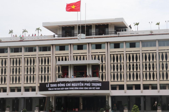 Thông tin về lễ viếng và lễ truy điệu Tổng Bí thư Nguyễn Phú Trọng tại TPHCM