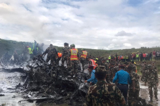 Tai nạn máy bay làm 18 người chết ở Nepal