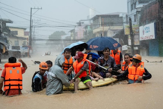 Thủ đô Philippines ban bố ‘tình trạng thảm hoạ’ bởi bão Gaemi