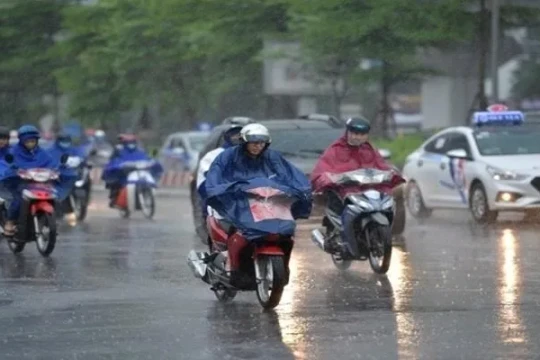 Thời tiết hôm nay 30/7: Bắc Bộ mưa vừa, mưa to đến rất to, Nam Bộ mưa rào và dông