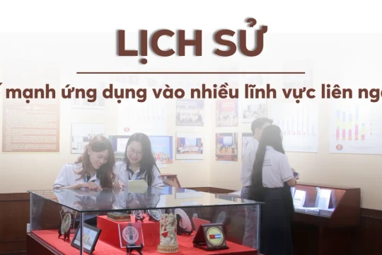 Ngành Lịch sử: Thế mạnh ứng dụng vào nhiều lĩnh vực liên ngành