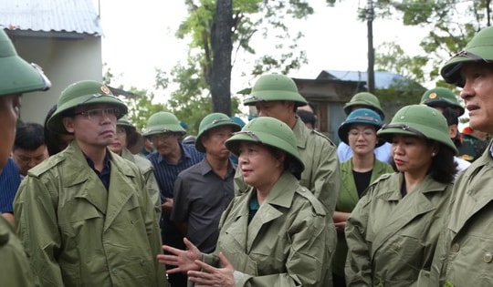 Bí thư Hà Nội: Thành lập ngay Ban Chỉ đạo xử lý, khắc phục lũ lụt tại 3 huyện