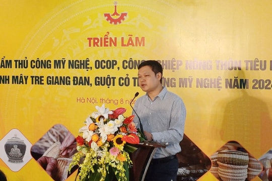 Triển lãm các sản phẩm thủ công mỹ nghệ, OCOP, công nghiệp nông thôn tiêu biểu ngành mây tre giang đan, guột cỏ tế - Sừng mỹ nghệ