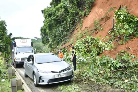 1 người thiệt mạng do sạt lở đất ở Tuyên Quang