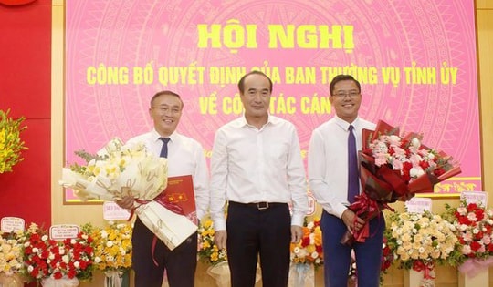 Bổ nhiệm 2 tân Phó Trưởng ban Tuyên giáo Tỉnh ủy