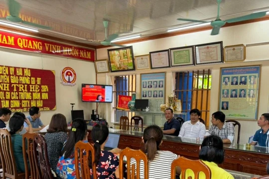 Nam Định: Bồi dưỡng chính trị hè cho cán bộ, giáo viên năm 2024