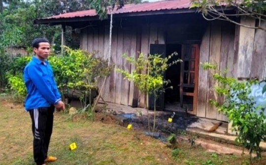 Xác định nghi phạm phóng hoả đốt hai vợ chồng đang ngủ rạng sáng