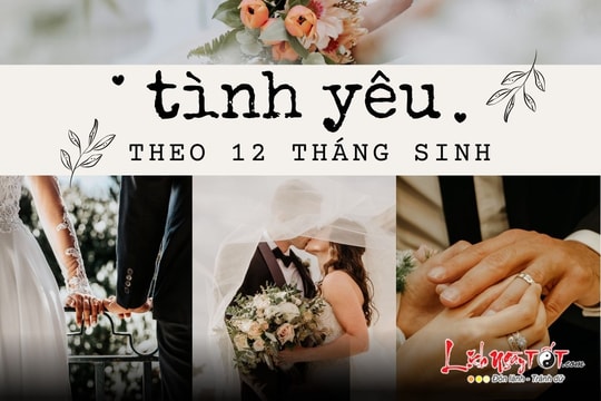 Tình yêu theo 12 tháng sinh: Bạn có phải là một người yêu lý tưởng?